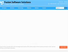 Tablet Screenshot of fusionss.com